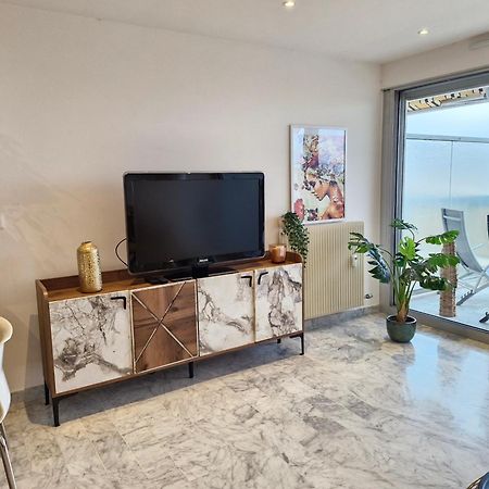 Sunny And Cosy Sea View Studio أنتيب المظهر الخارجي الصورة