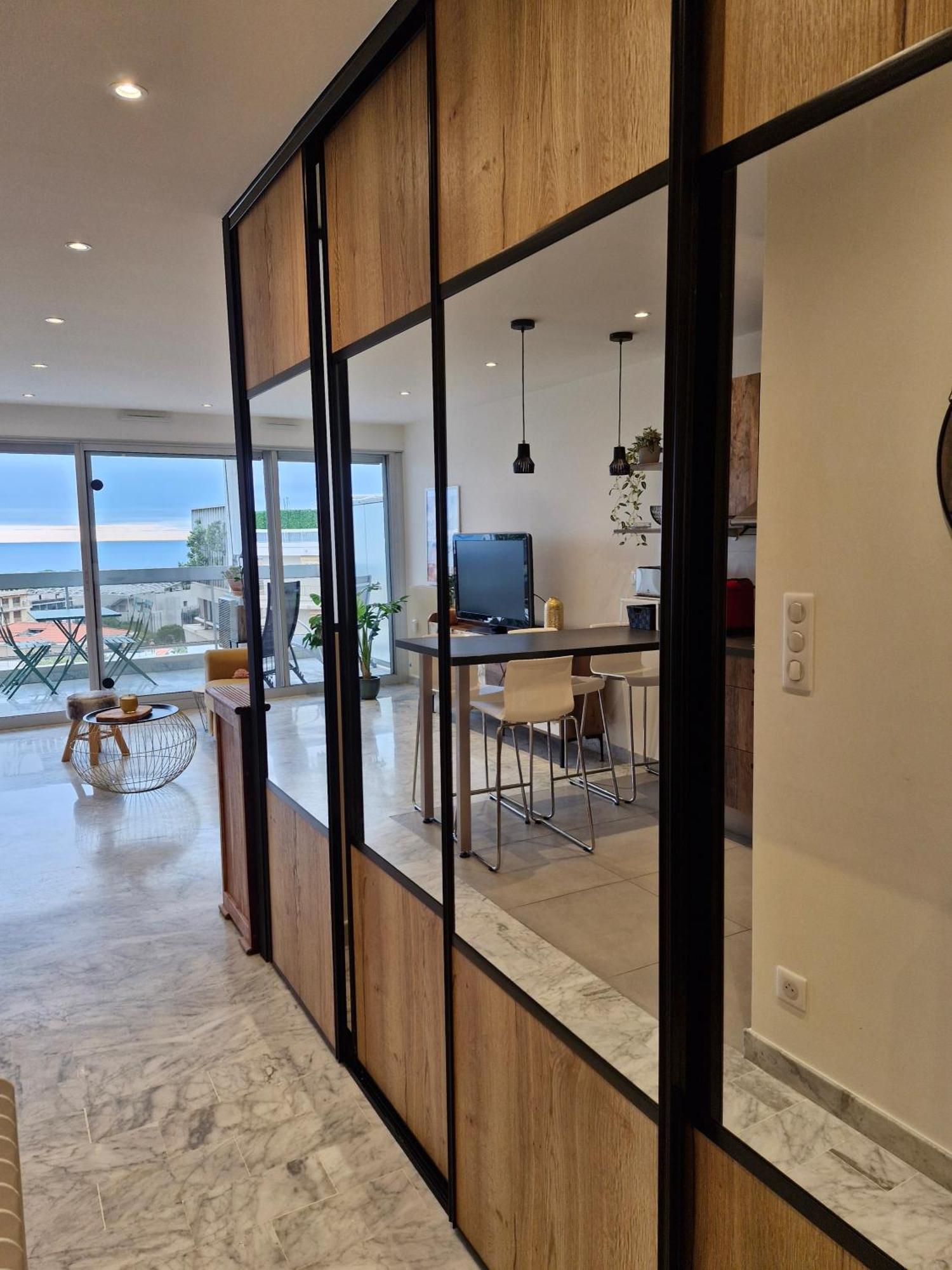 Sunny And Cosy Sea View Studio أنتيب المظهر الخارجي الصورة