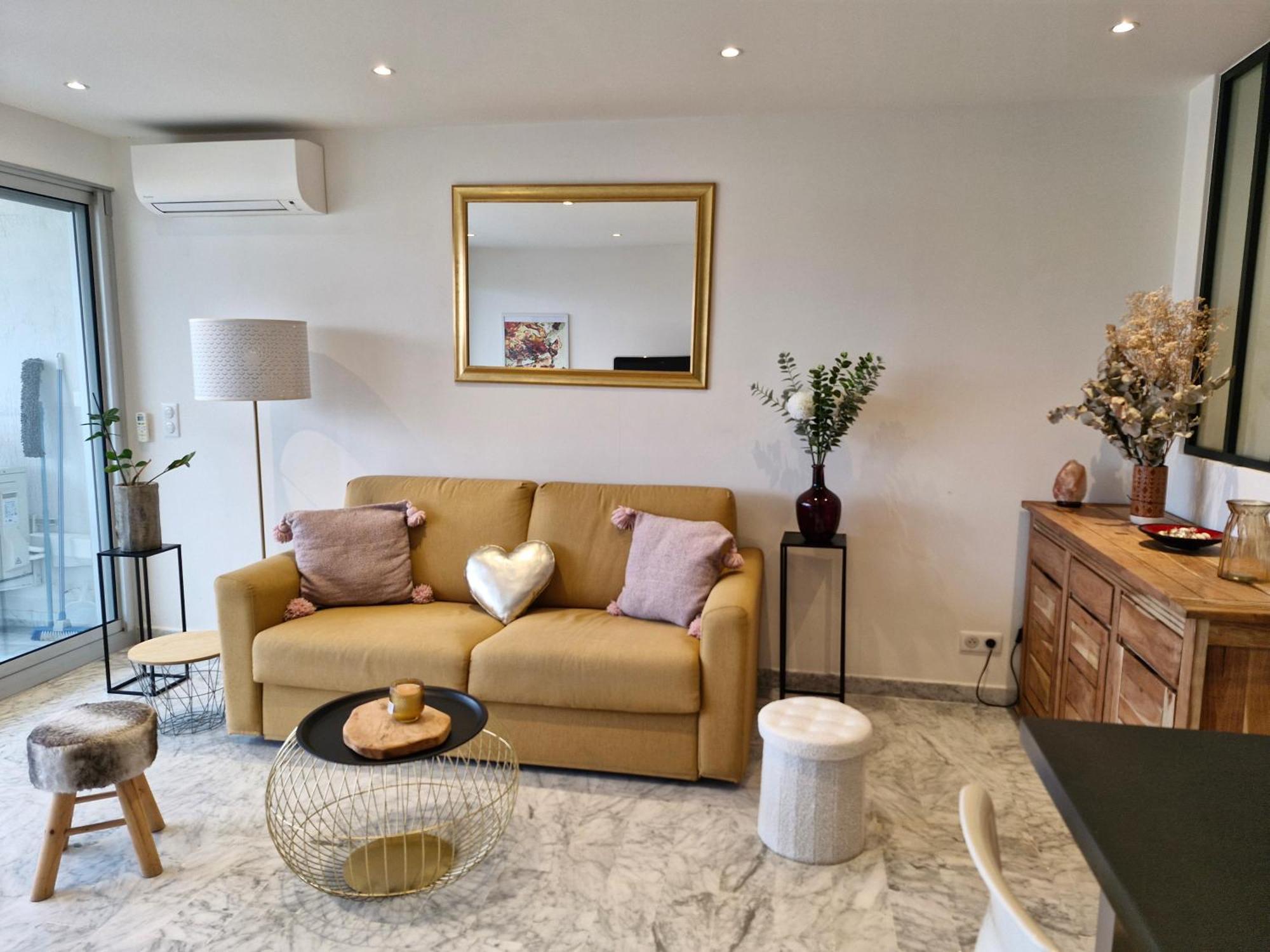 Sunny And Cosy Sea View Studio أنتيب المظهر الخارجي الصورة